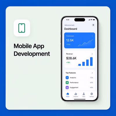 Mobile app development showcase by AppOpen